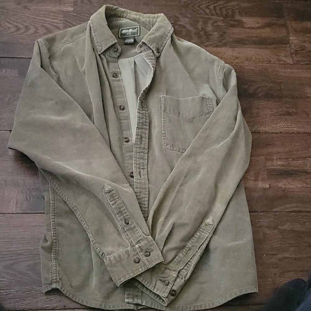 Vintage Eddie Bauer corduroy shirt